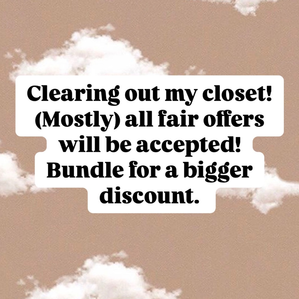 CLOSET CLEAR OUT!!